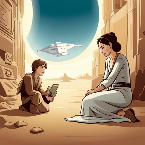 An image from a Star wars fan fiction story