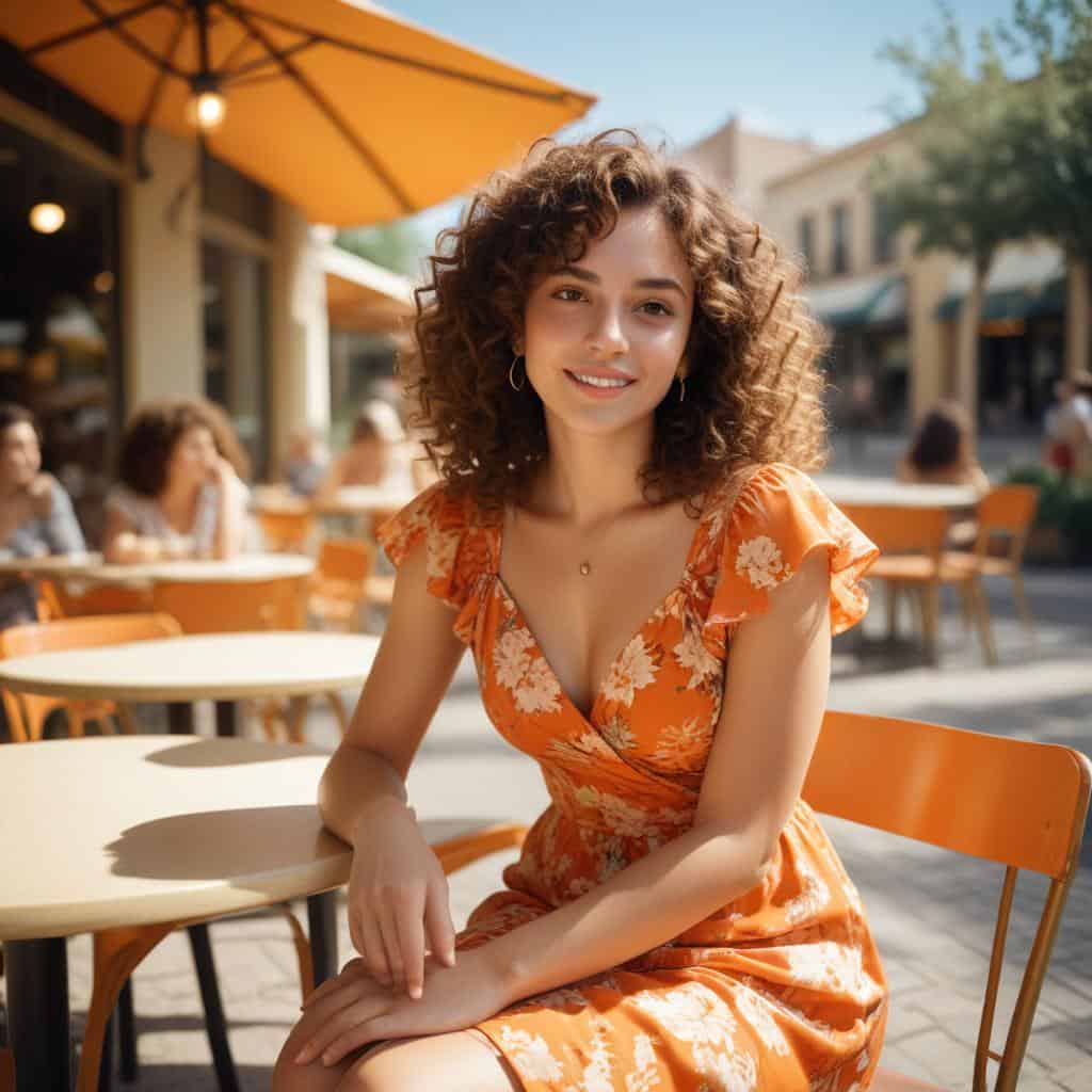 confident woman making witty comments